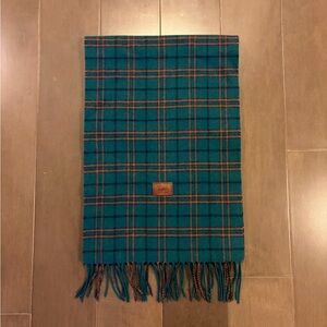Simons Cashmere and Wool Tartan Plaid Scarf NWOT